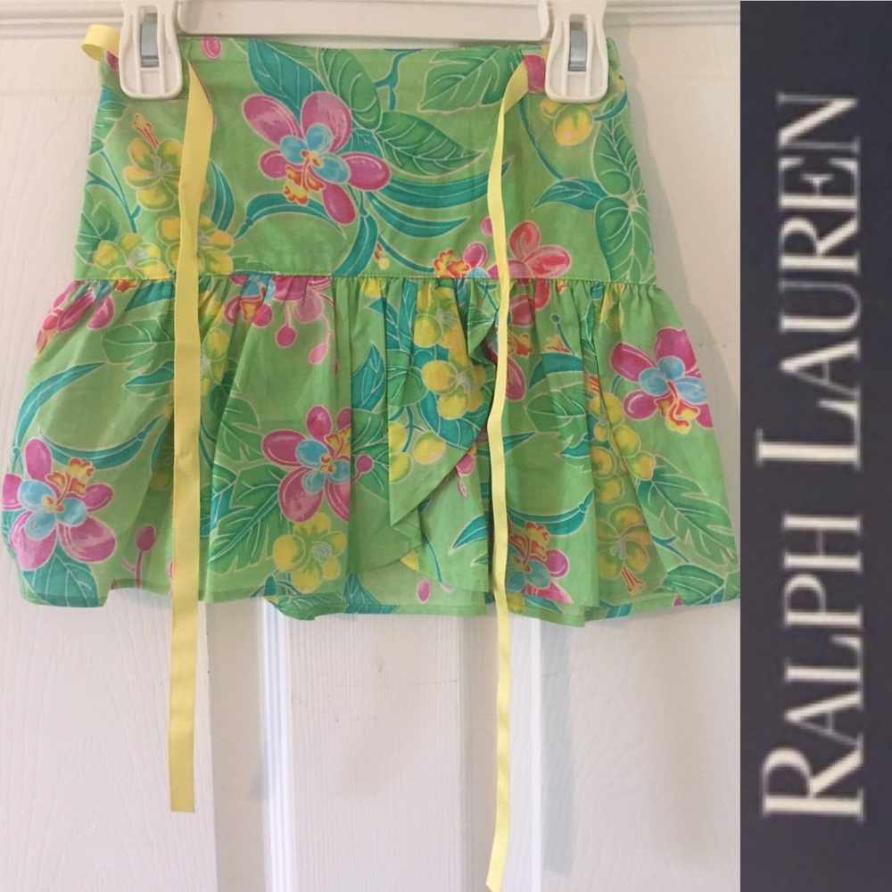 NWT Girl’s Ralph Lauren Hawaiian skirt size 6
